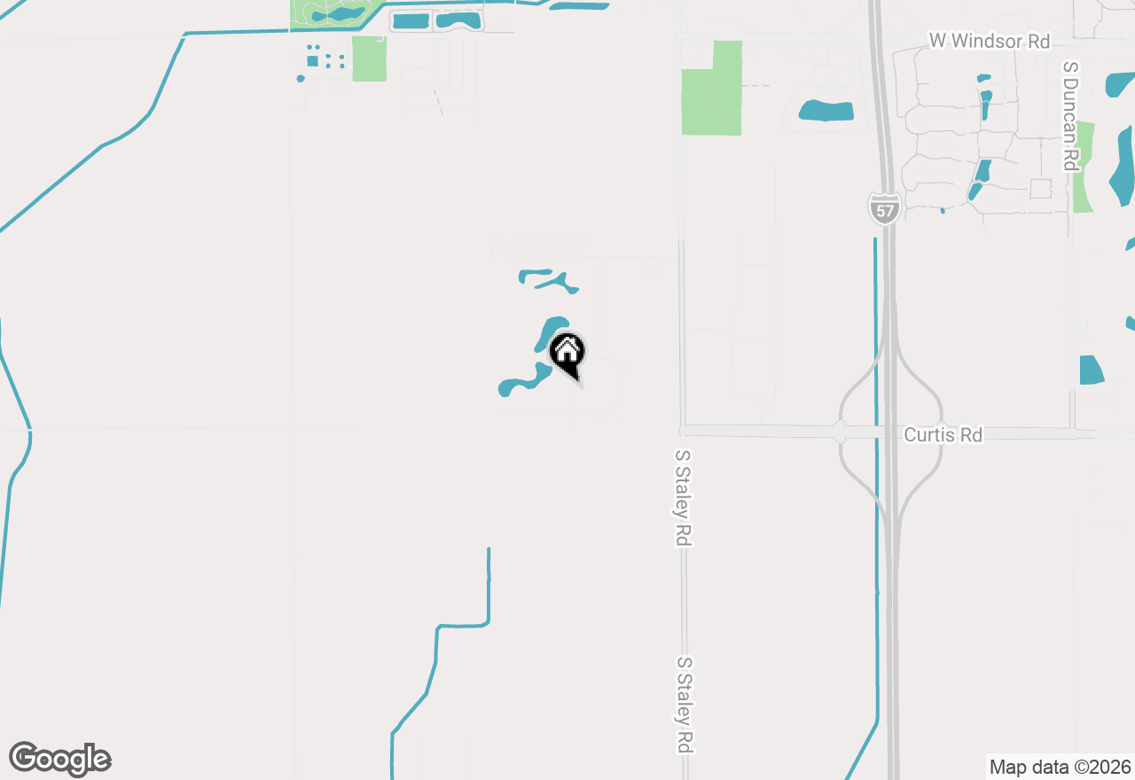 Map of 3403 Palmer Drive, Champaign, IL 61822