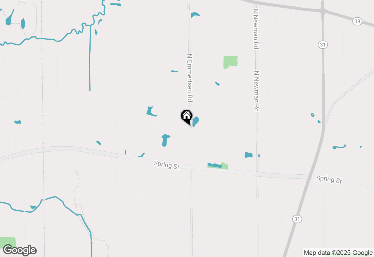 Map of 1708 N Emmertsen Rd, Mount Pleasant, WI 53406