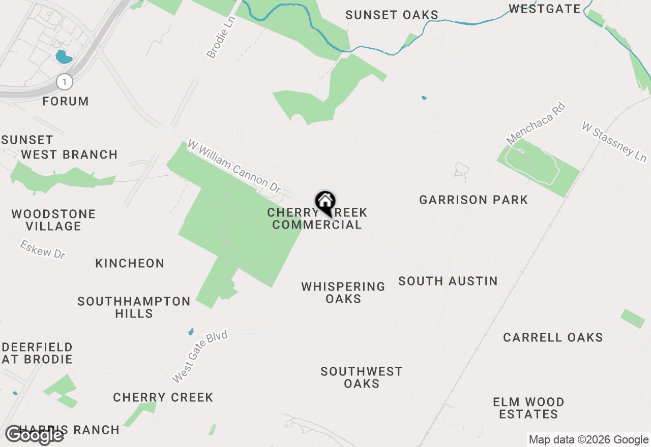 Map of 2809 W William Cannon Dr #A308, Austin, TX 78745