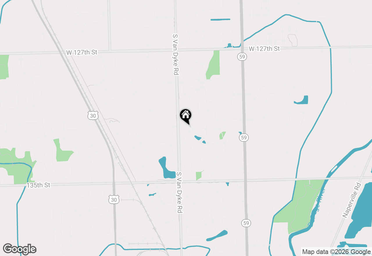 Map of 24331 Norwood Drive, Plainfield, IL 60585