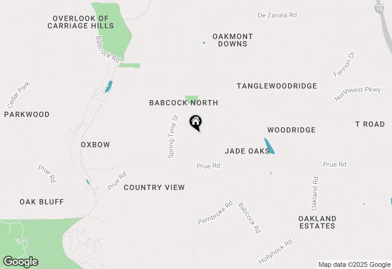 Map of 11414 Spring Trail St, San Antonio, TX 78249