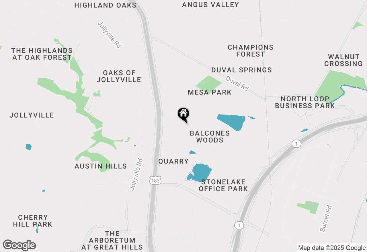 Map of (Address confidential), Austin, Texas 78759