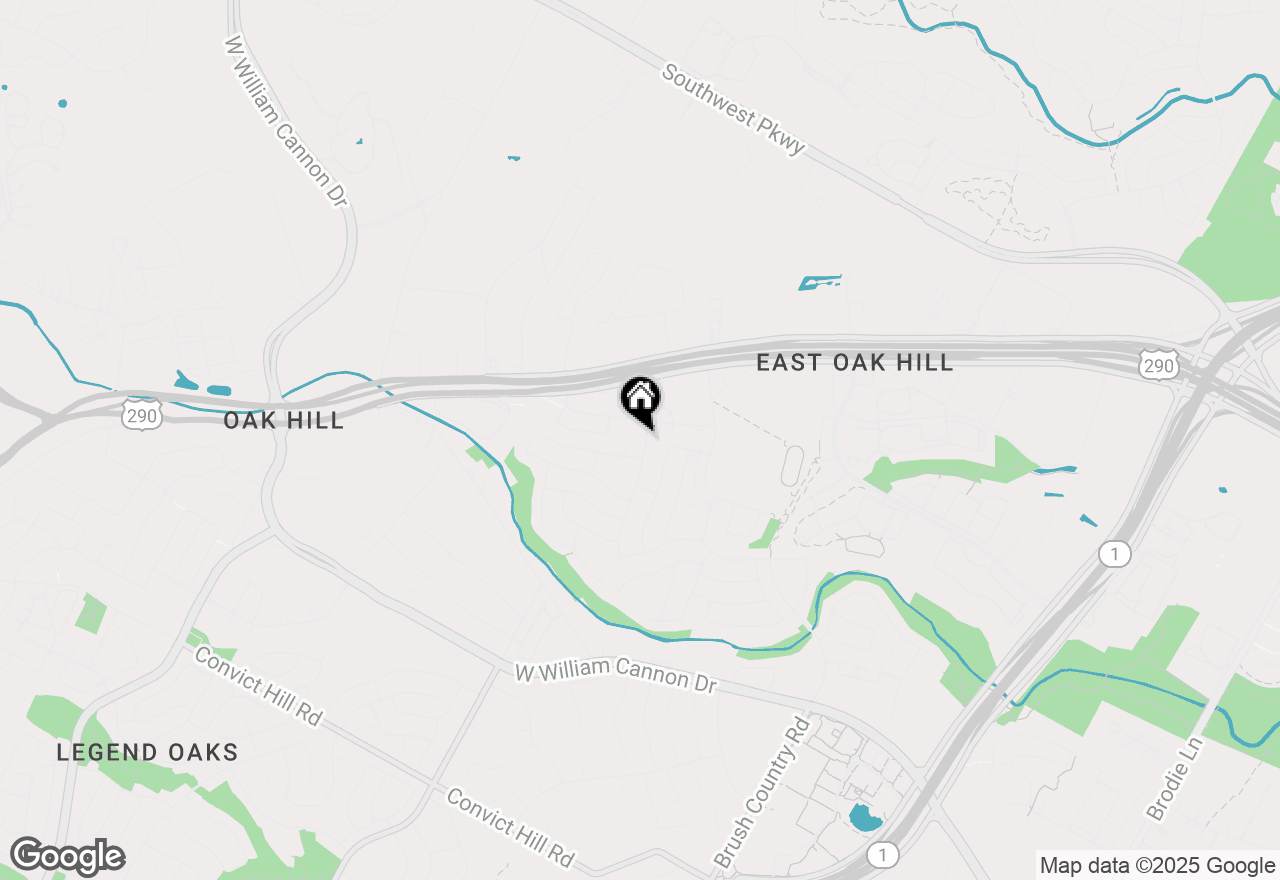 Map of 6100 Smith Oak Trl, Austin, TX 78749