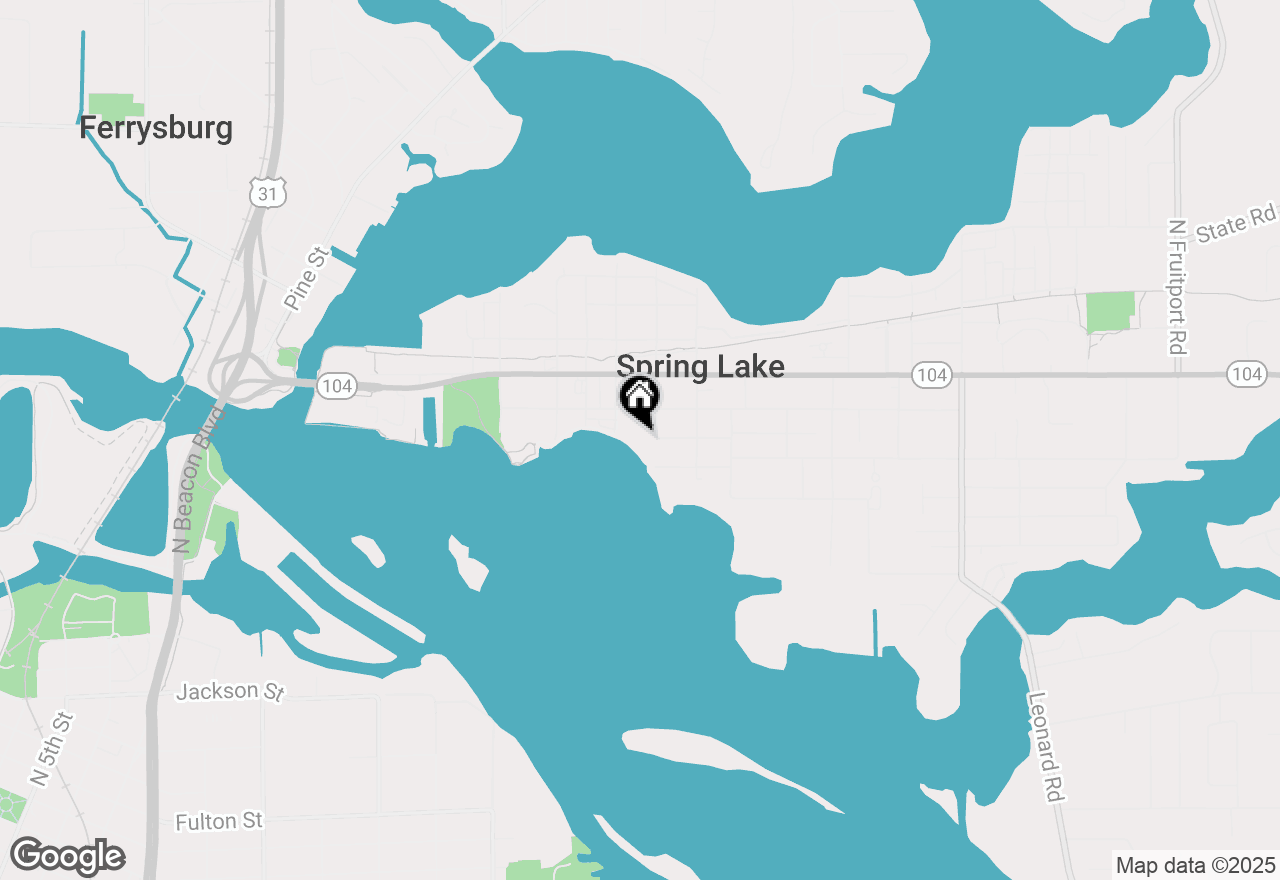 Map of 221 Riverfront Street #7, Spring Lake, MI 49456