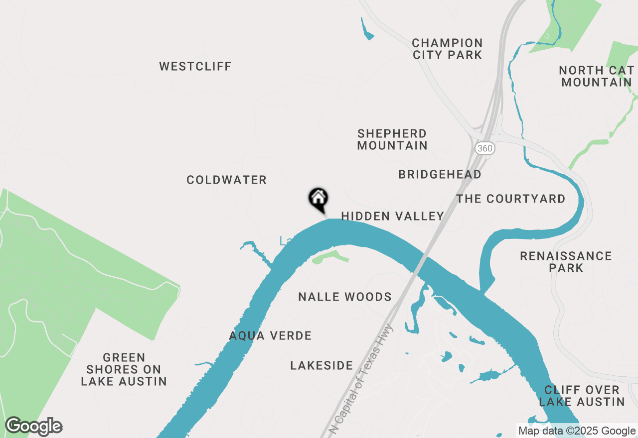 Map of 6507 Bridge Point Pkwy #7, Austin, TX 78730