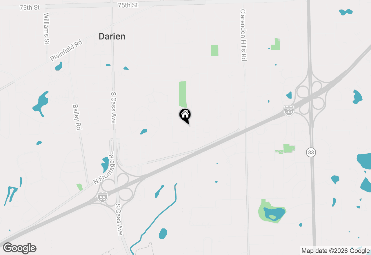 Map of 8238 Woodland Drive #D, Darien, IL 60561