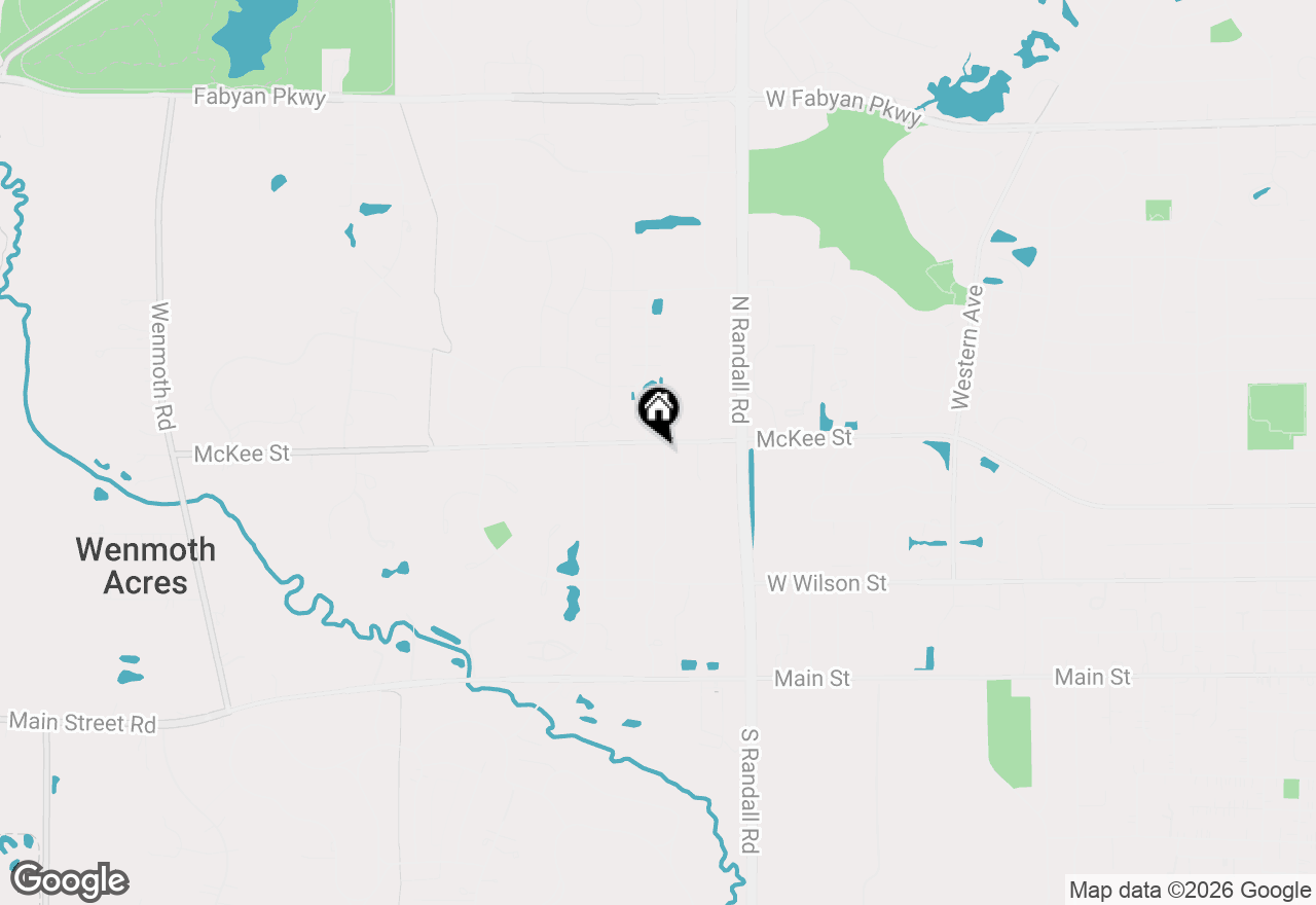 Map of 163 N Barton Trail, Batavia, IL 60510