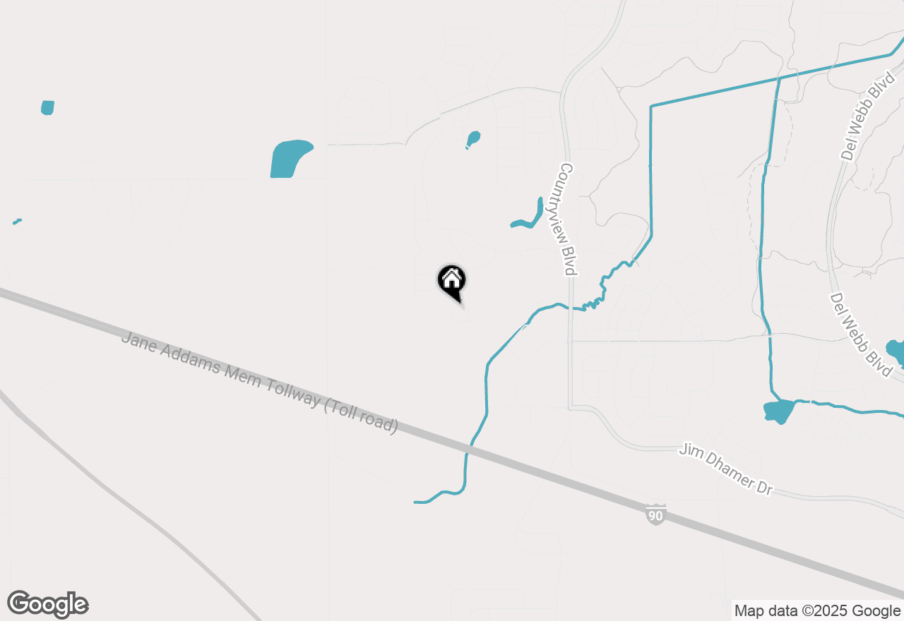 Map of 1286 Newport Circle, Pingree Grove, IL 60140