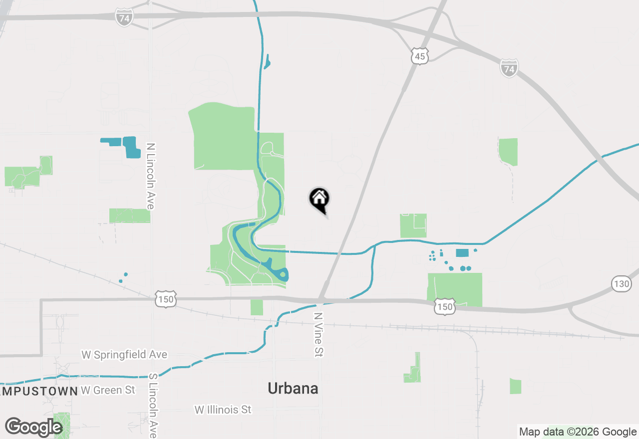 Map of 906 N Division Avenue, Urbana, IL 61801