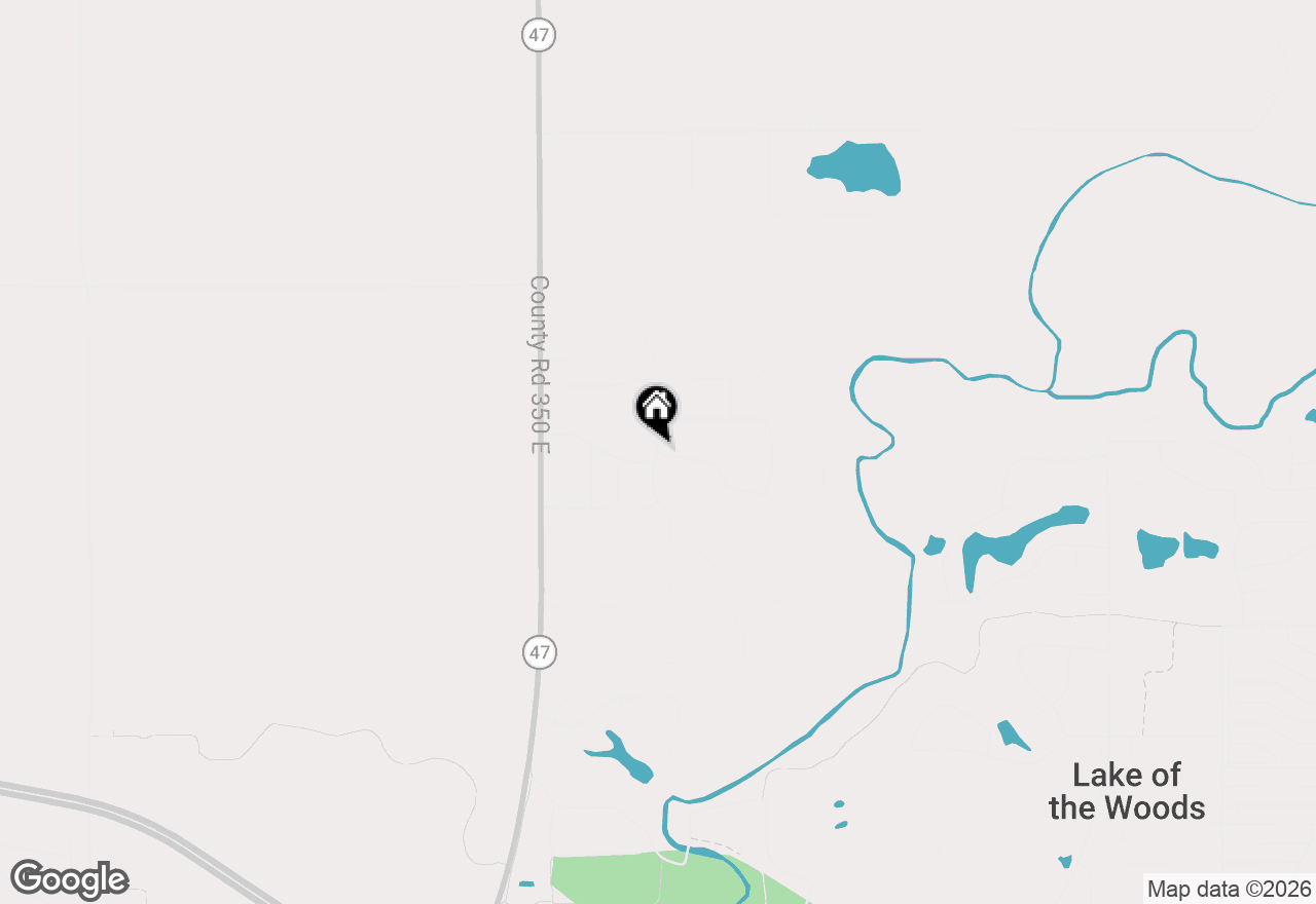 Map of 1401 Briarwood Lane, Mahomet, IL 61853