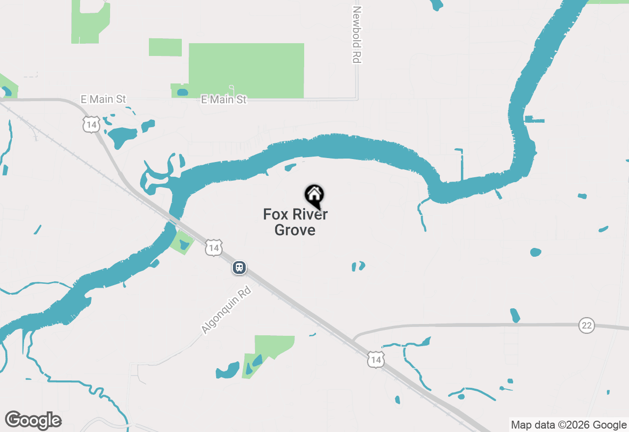 Map of 200 Wildwood Lane, Fox River Grove, IL 60021