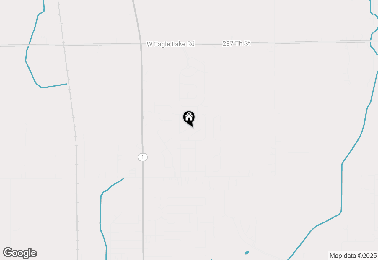 Map of 296 N Quail Hollow Drive, Beecher, IL 60401