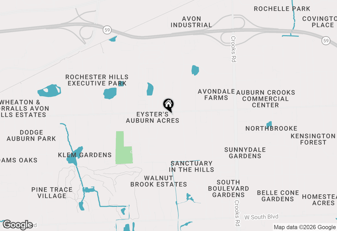 Map of 1111 Angara Drive #32, Rochester Hills, MI 48309