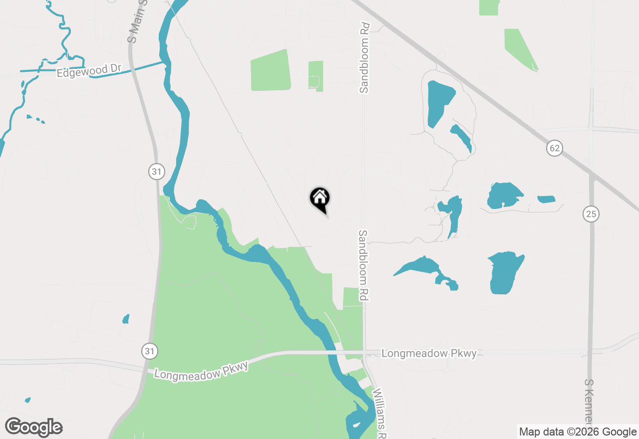 Map of 1550 Meghan Avenue, Algonquin, IL 60102