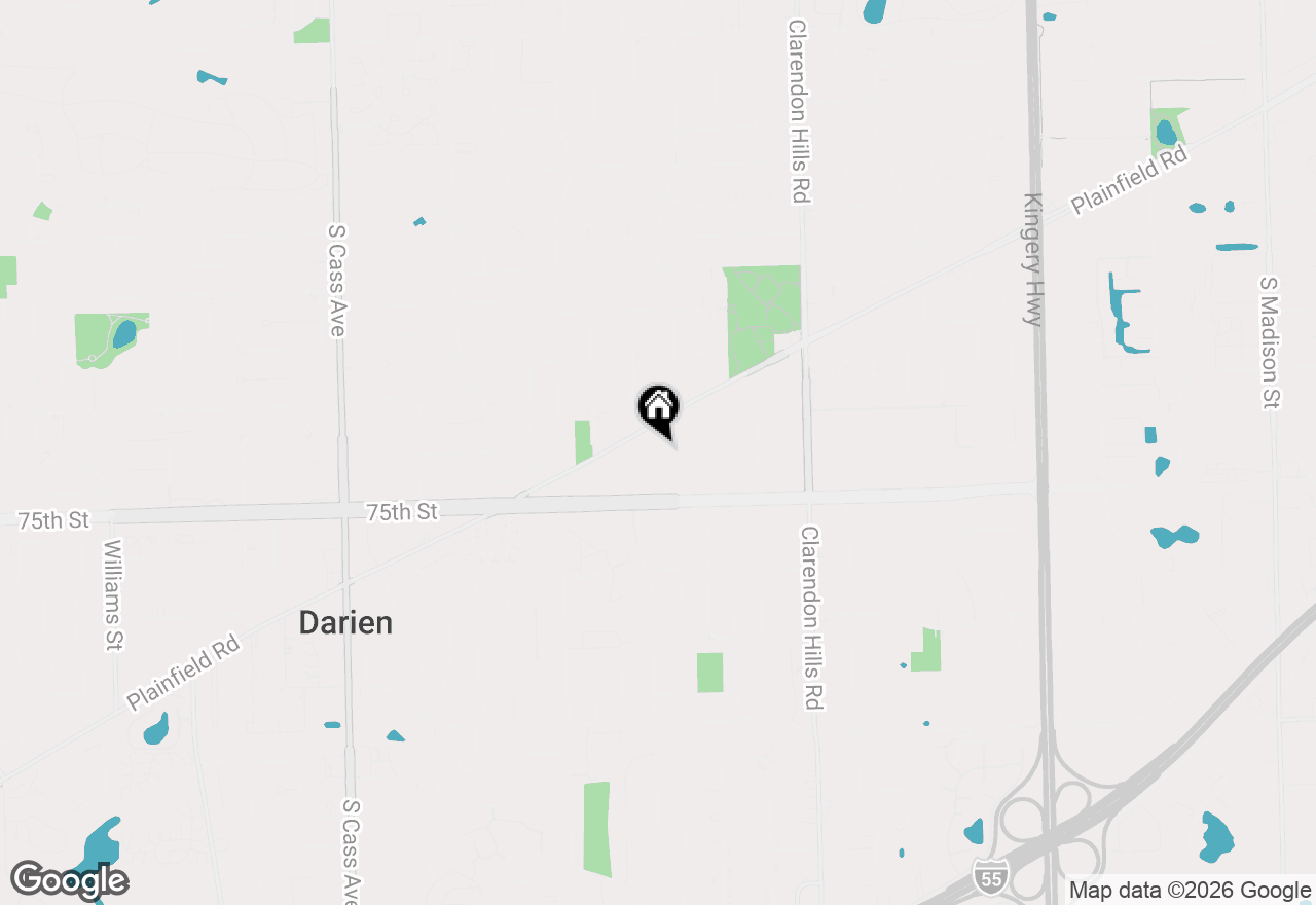 Map of 7410 Brookdale Drive #112, Darien, IL 60561