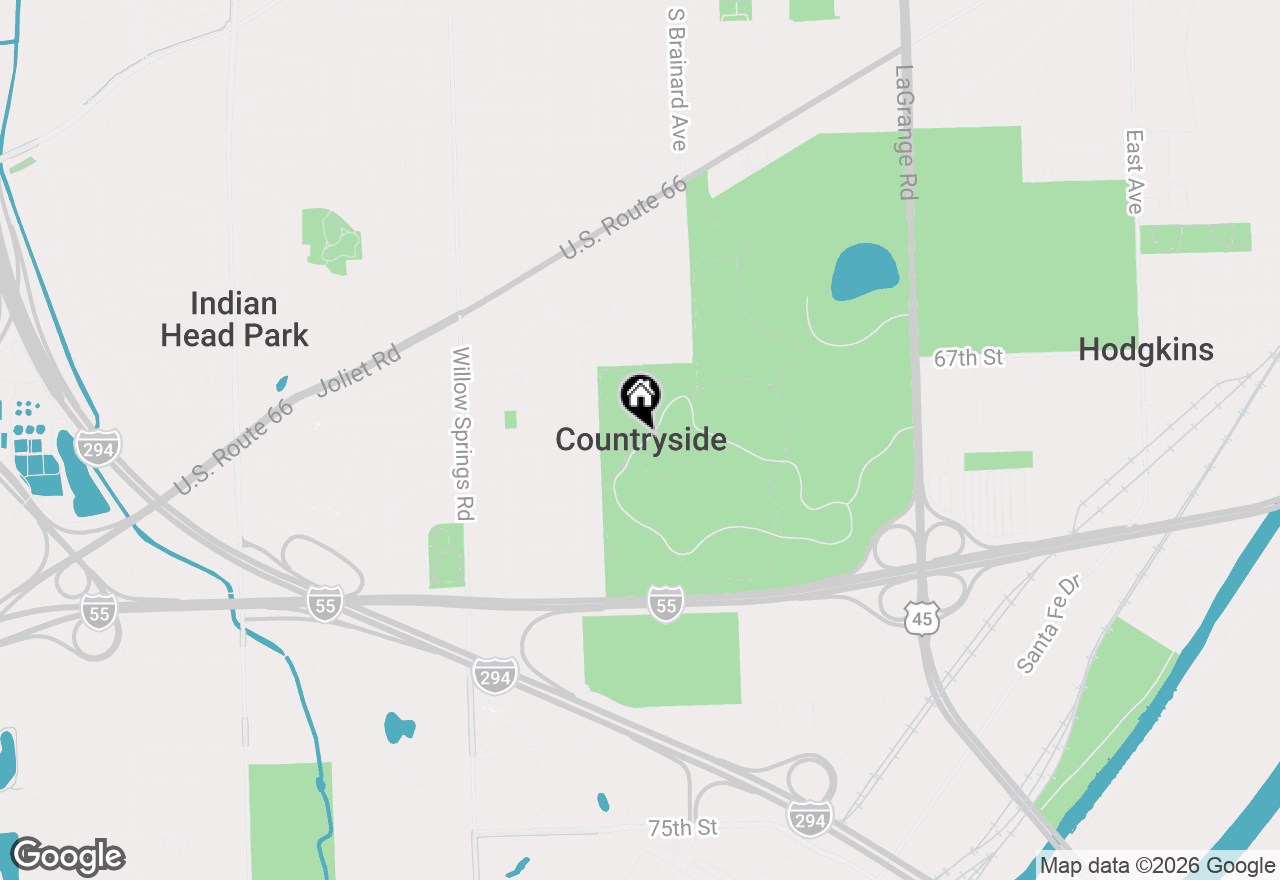 Map of 10735 W 5th Avenue #404, Countryside, IL 60525