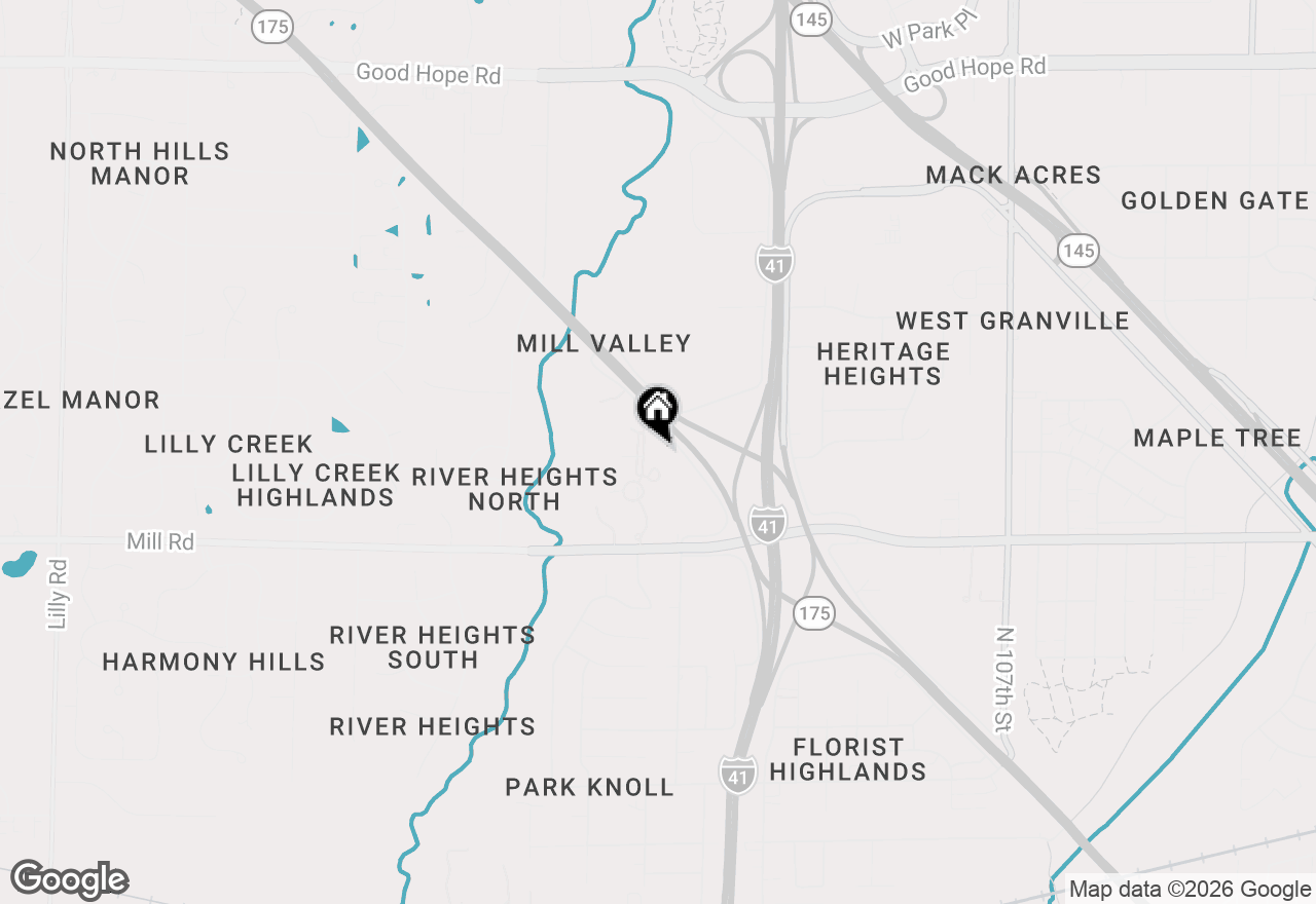 Map of 11801 W Appleton Ave, Milwaukee, WI 53224