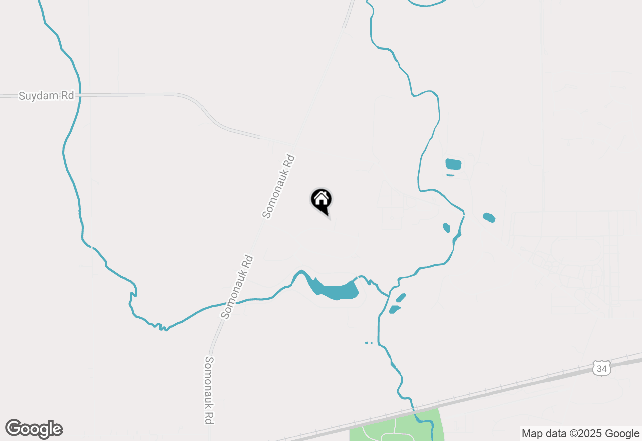 Map of 1010 Fox Trail Lane, Somonauk, IL 60552