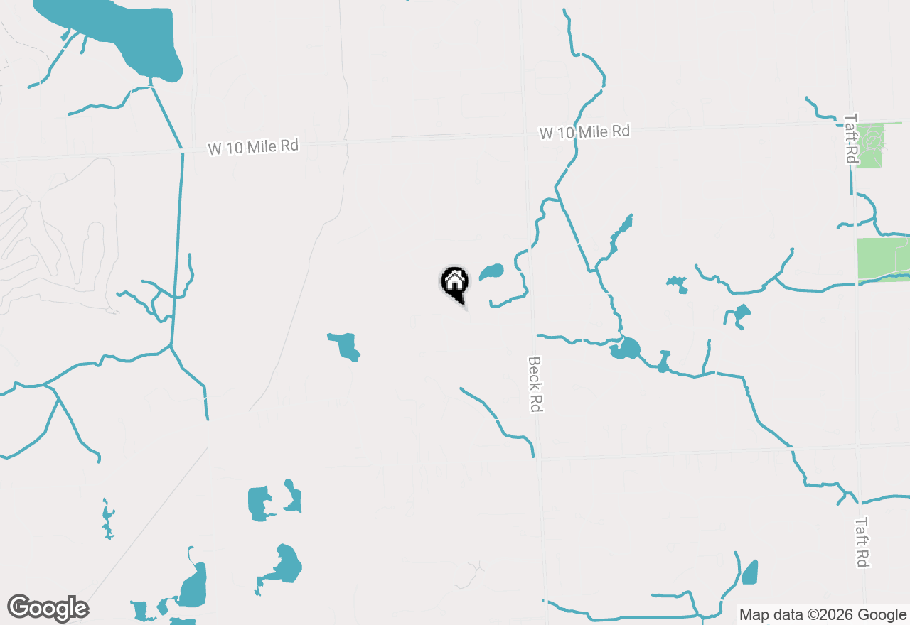 Map of 47648 Cheltenham Drive, Novi, MI 48374