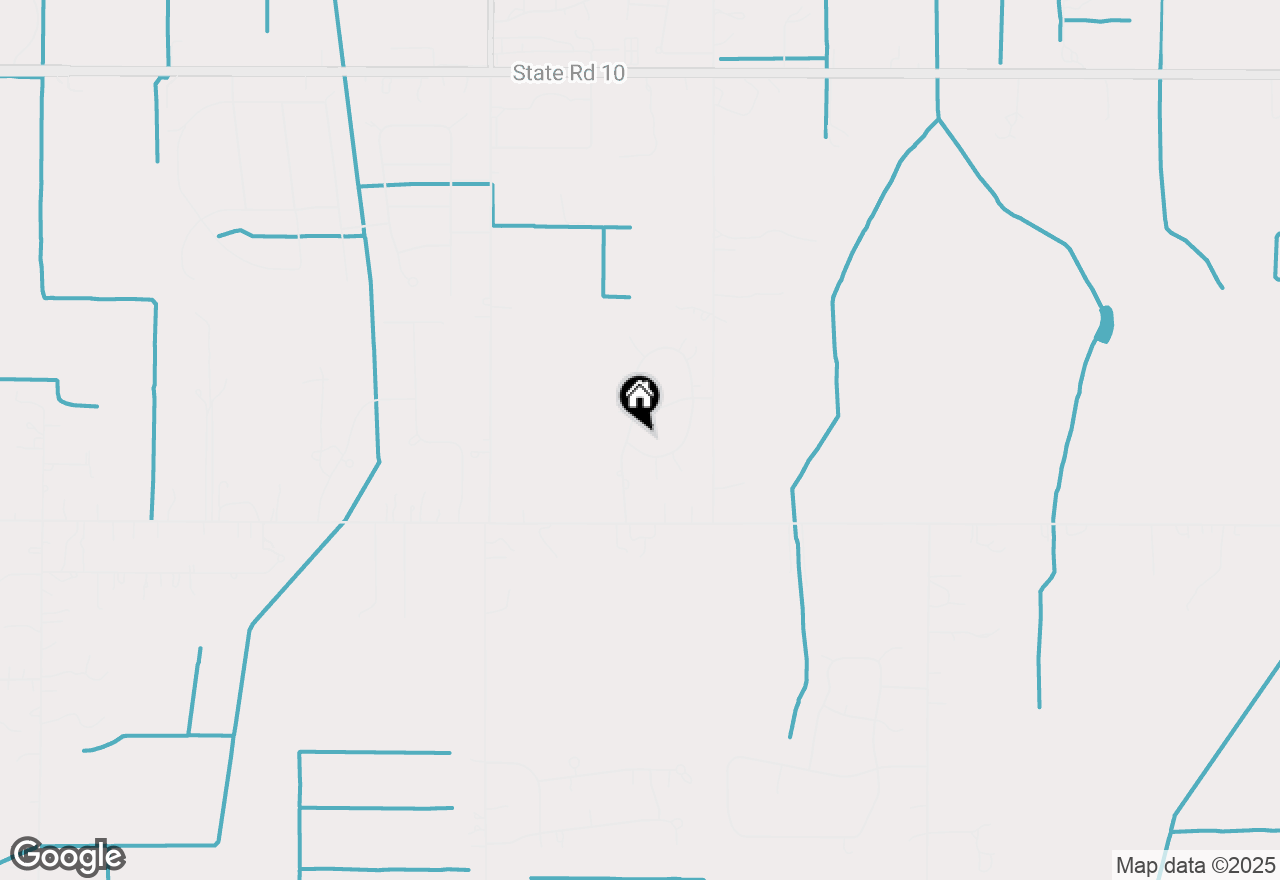 Map of 3672 Quail Run Drive S, Wheatfield, IN 46392