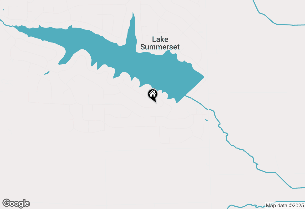 Map of 2015 Hillsdown Road, Lake Summerset, IL 61019
