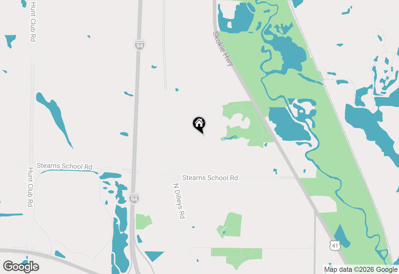Map of 2405 Wembley Court, Gurnee, IL 60031