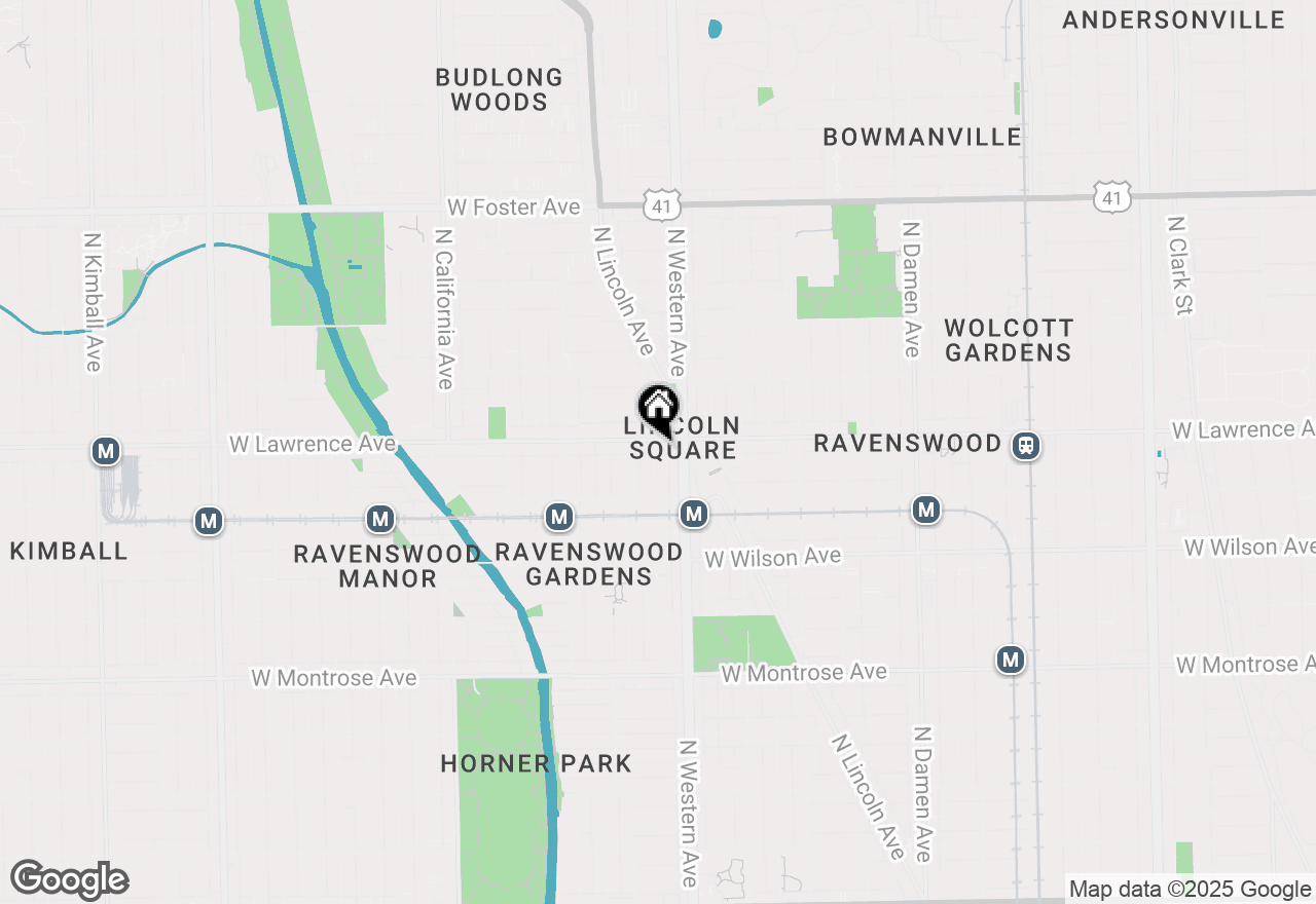 Map of 4747 N Artesian Avenue #3N, Chicago, IL 60625