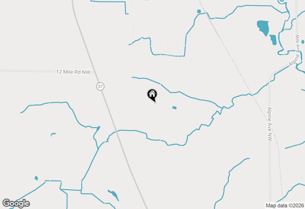 Map of 98 Homestead Acres Road Nw, Sparta, MI 49345