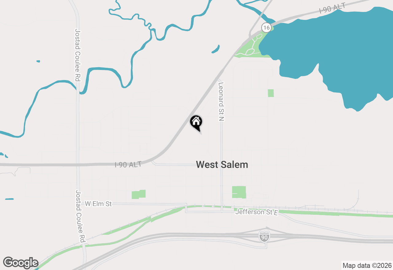 Map of 438 Tilson St N, West Salem, WI 54669