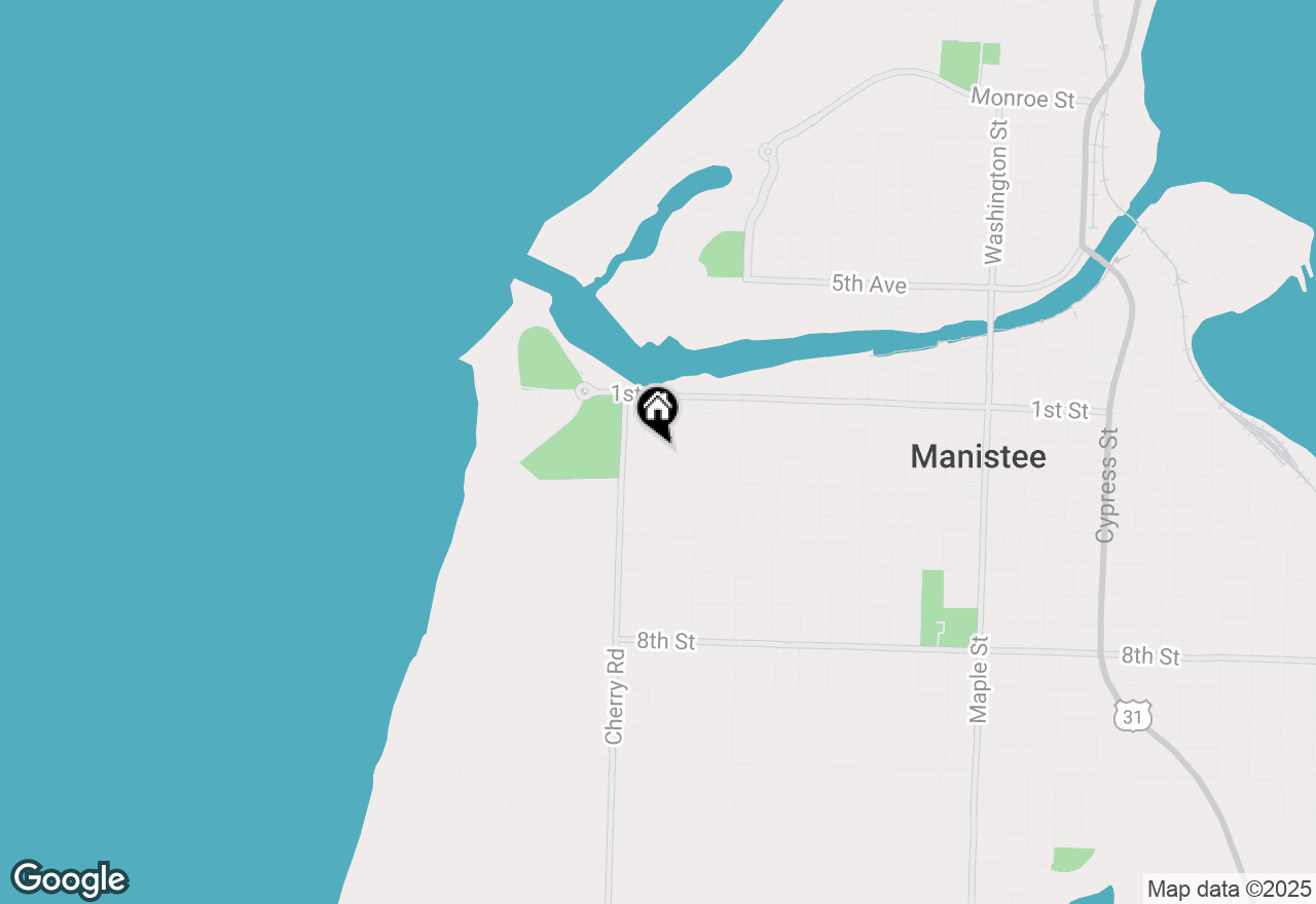 Map of 315 Lighthouse Way S, Manistee, MI 49660