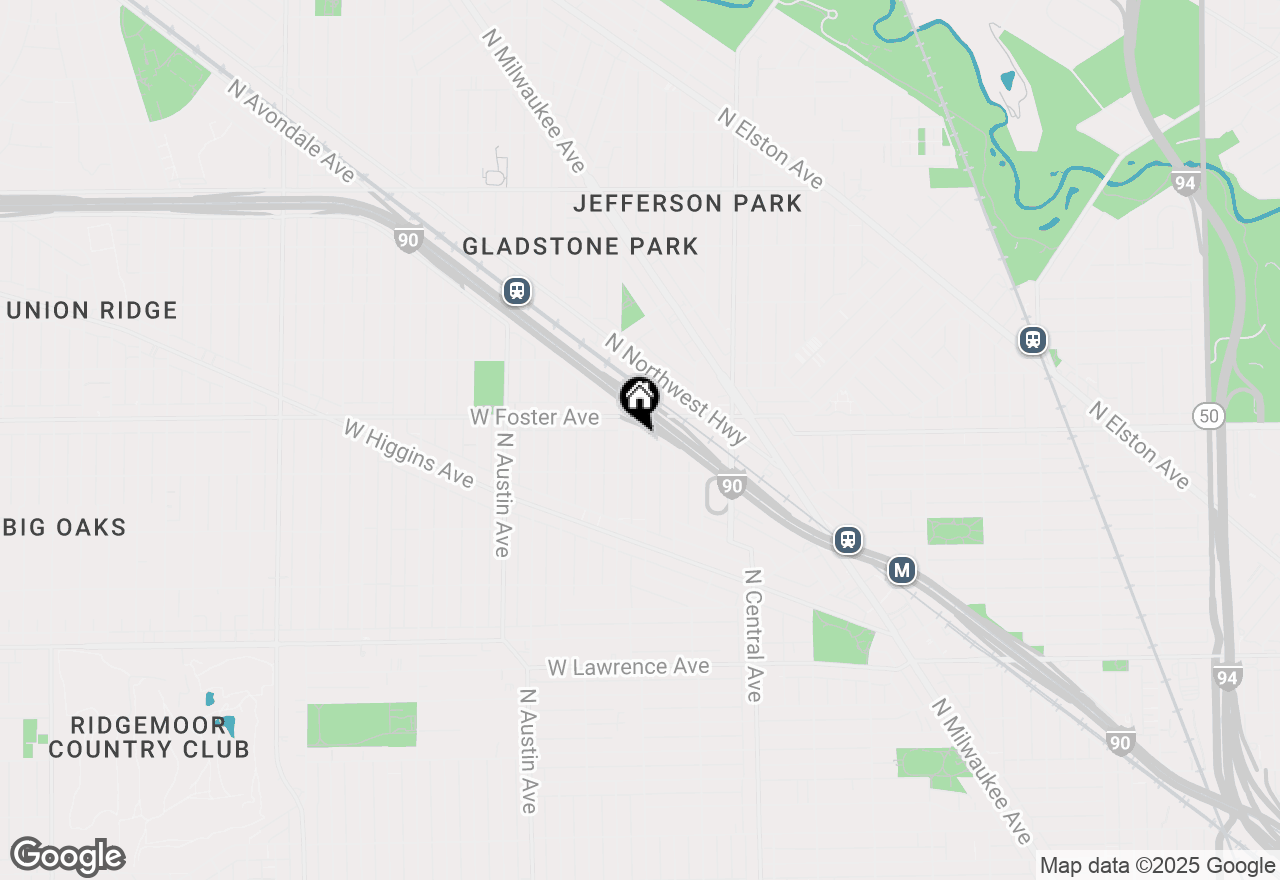 Map of 5132 N Mango Avenue, Chicago, IL 60630