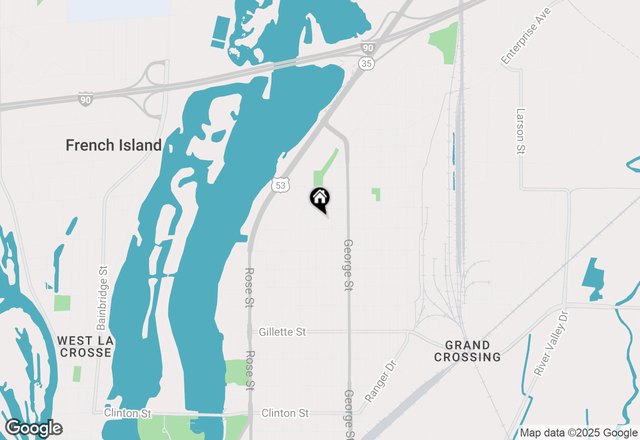 Map of 2118 Charles St, La Crosse, WI 54603