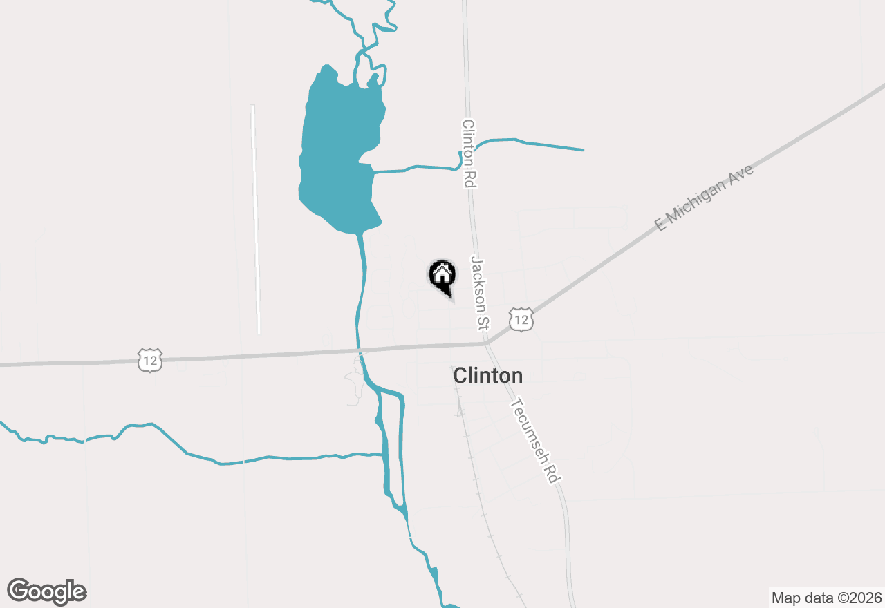 Map of 204 Litchfield Street, Clinton, MI 49236