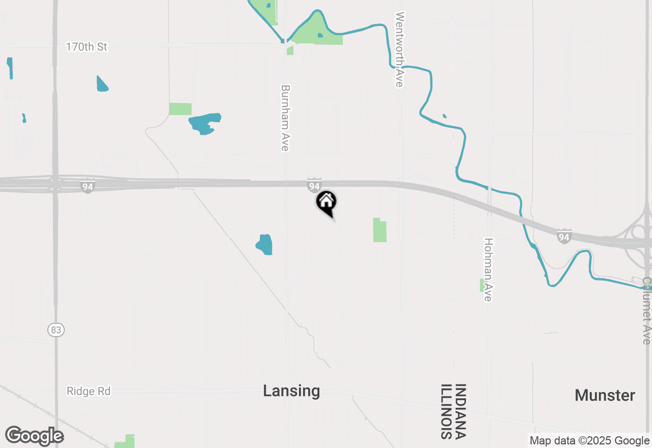 Map of 17614 Community Street, Lansing, IL 60438