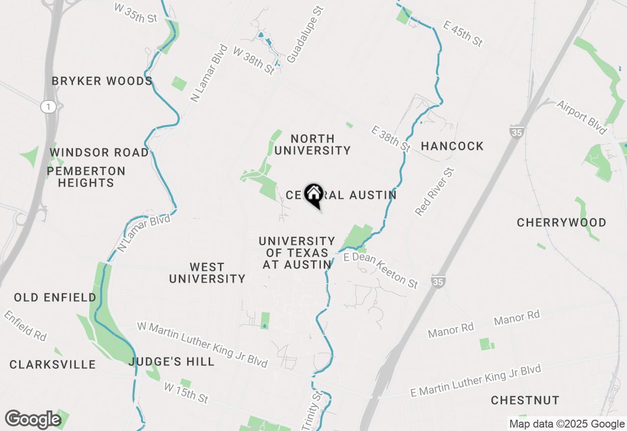 Map of 2901 San Jacinto Blvd #306, Austin, TX 78705