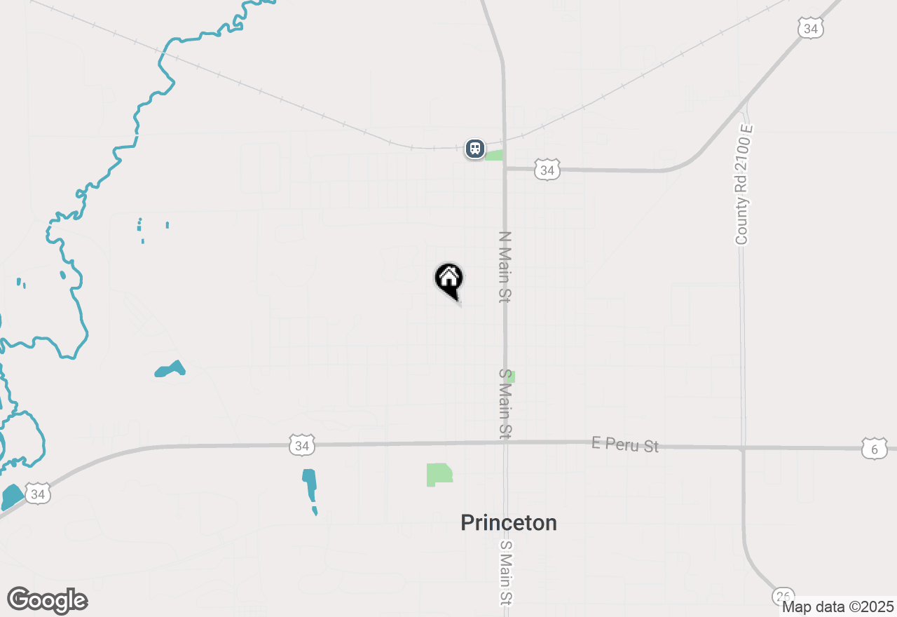 Map of 225 N Randolph Street, Princeton, IL 61356