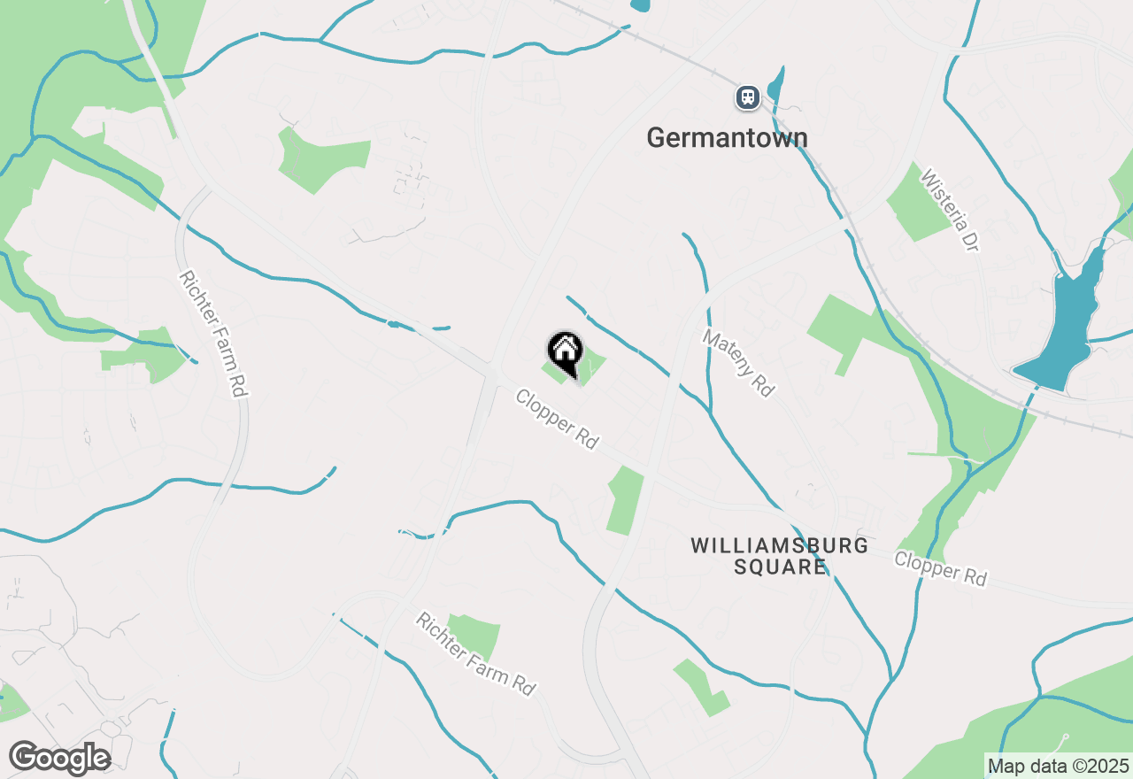 Map of 13533 Hamlet Square Court, Germantown, MD 20874