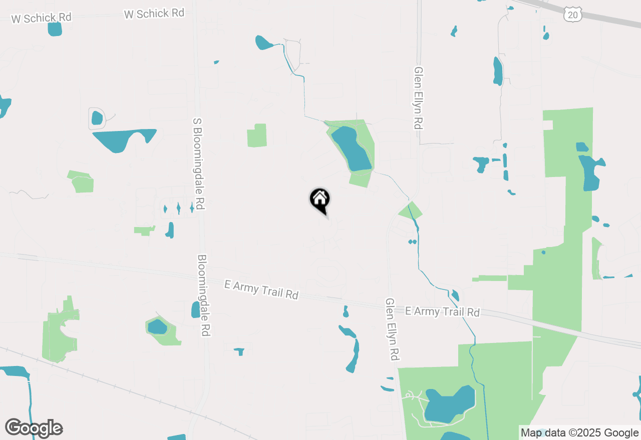 Map of 311 Northwestern Court #A, Bloomingdale, IL 60108