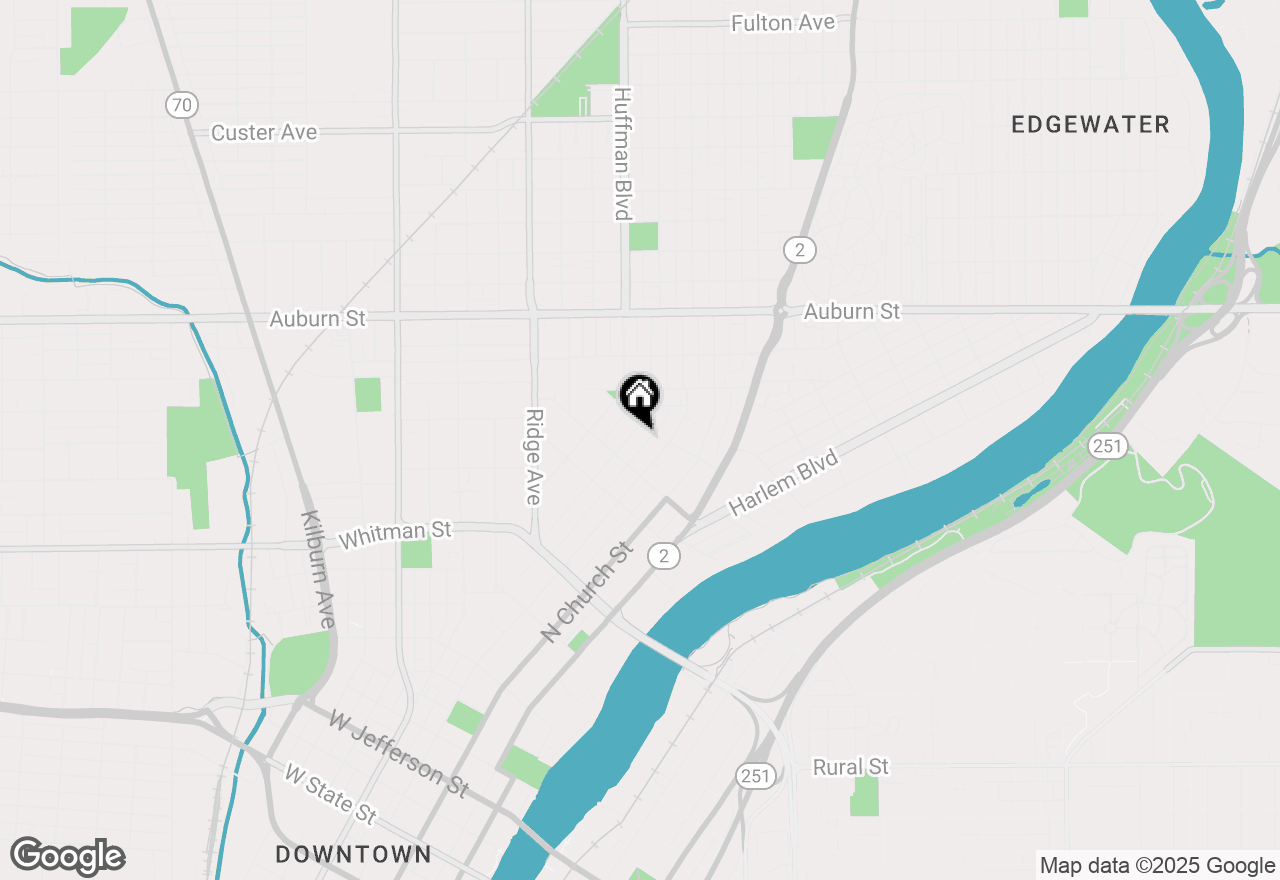 Map of 1125 Grant Avenue, Rockford, IL 61103