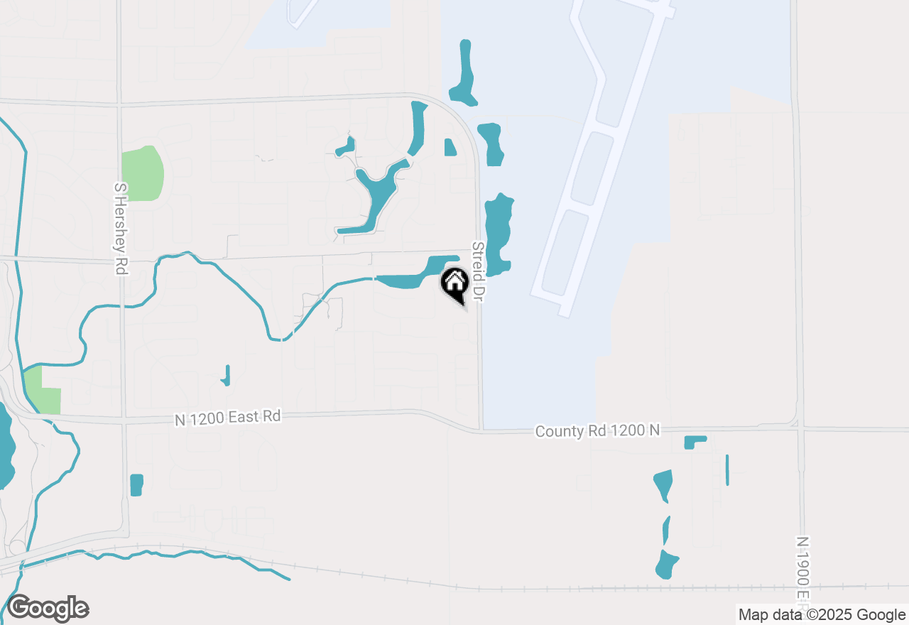 Map of 47 Astoria Way, Bloomington, IL 61704