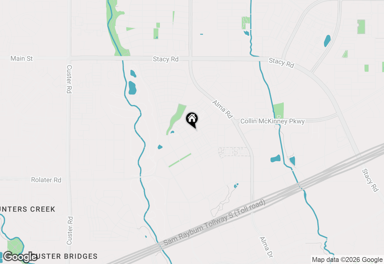 Map of 7412 Collin Mckinney Parkway, Mckinney, TX 75070