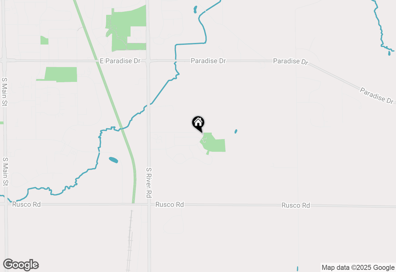 Map of 1828 Cloverview St, West Bend, WI 53095