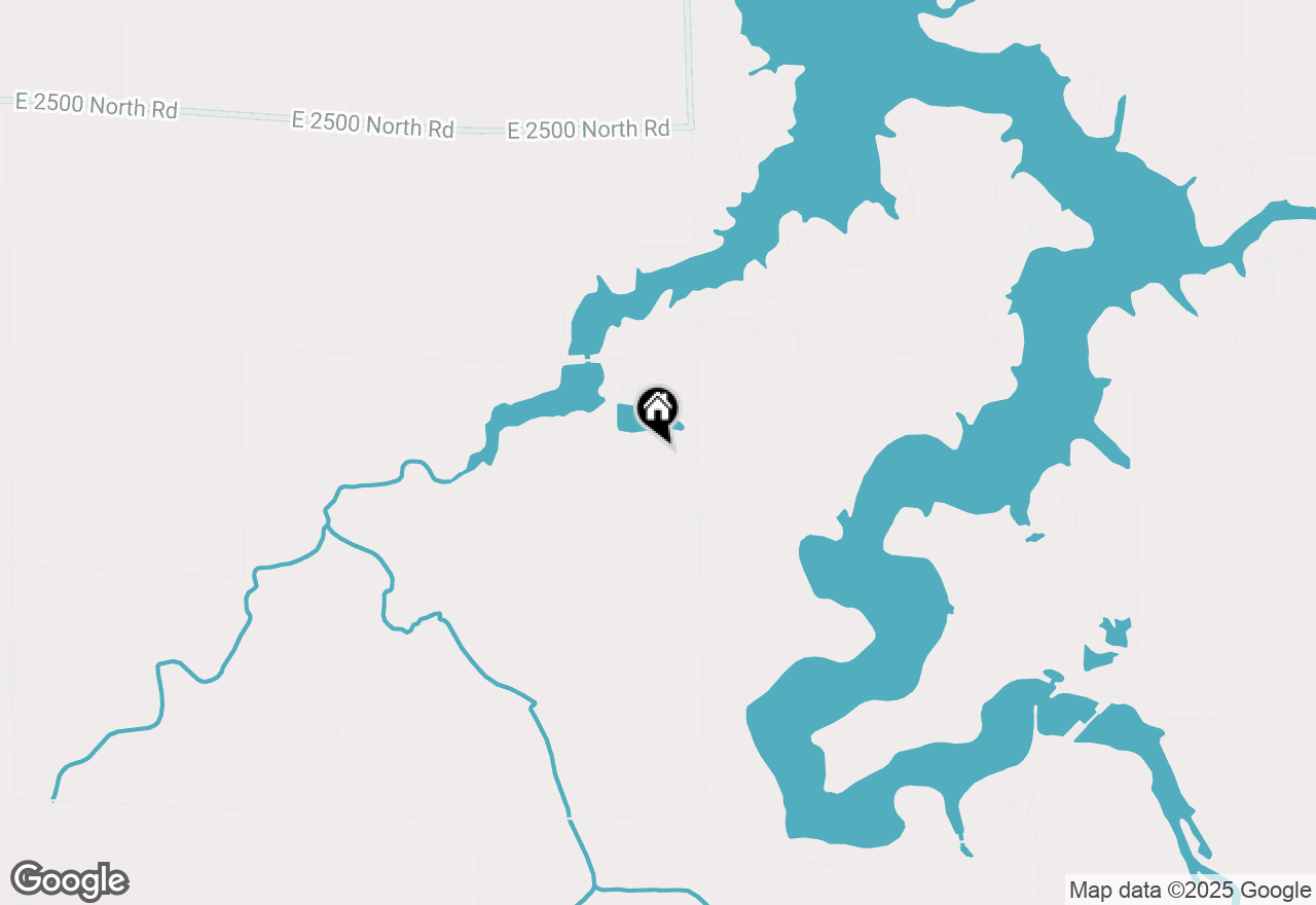 Map of 17424 Air Strip Road, Hudson, IL 61748