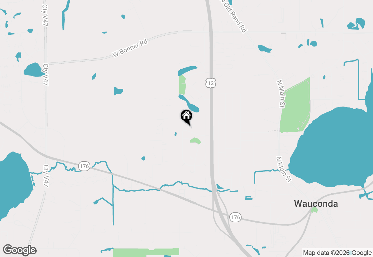 Map of 693 Minerva Avenue, Wauconda, IL 60084