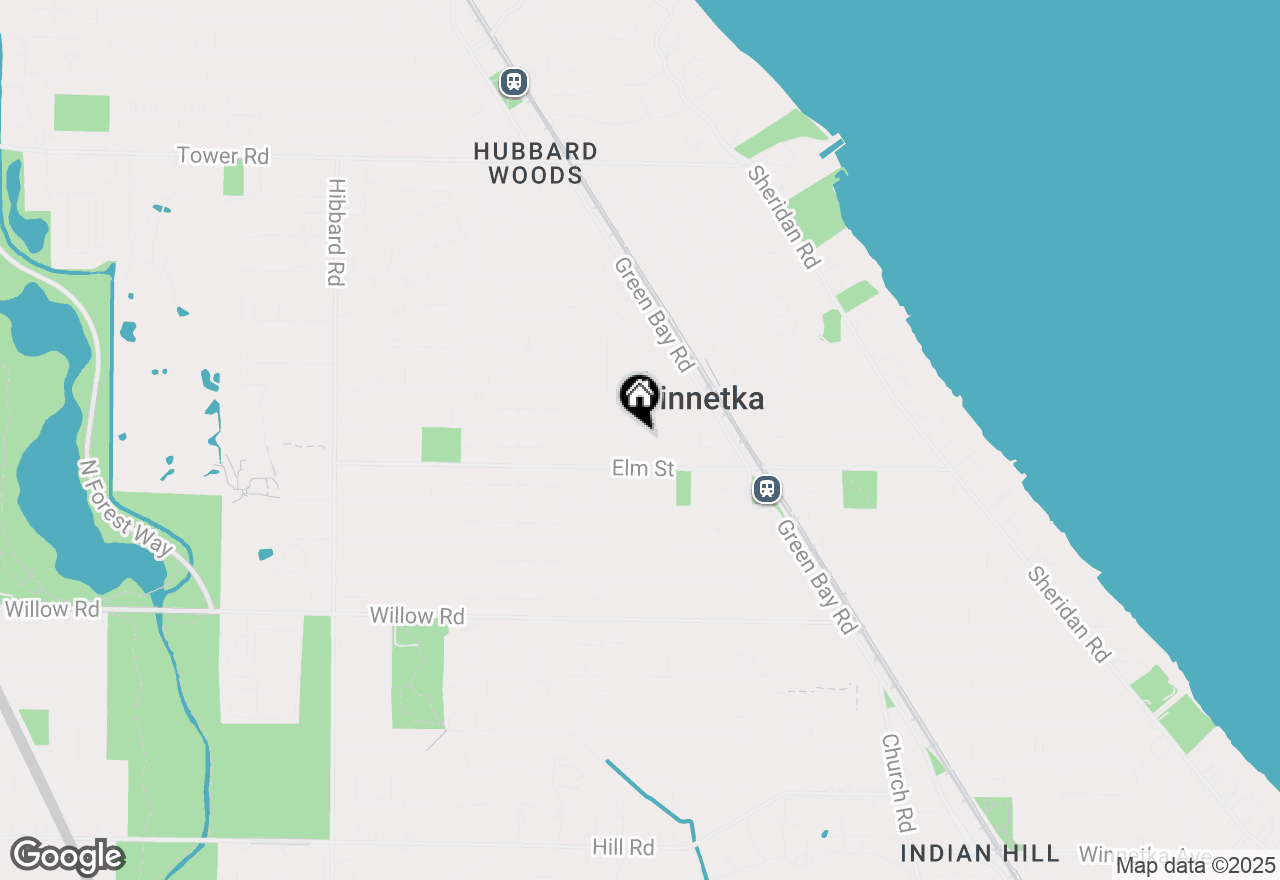 Map of 567 Provident Avenue, Winnetka, IL 60093