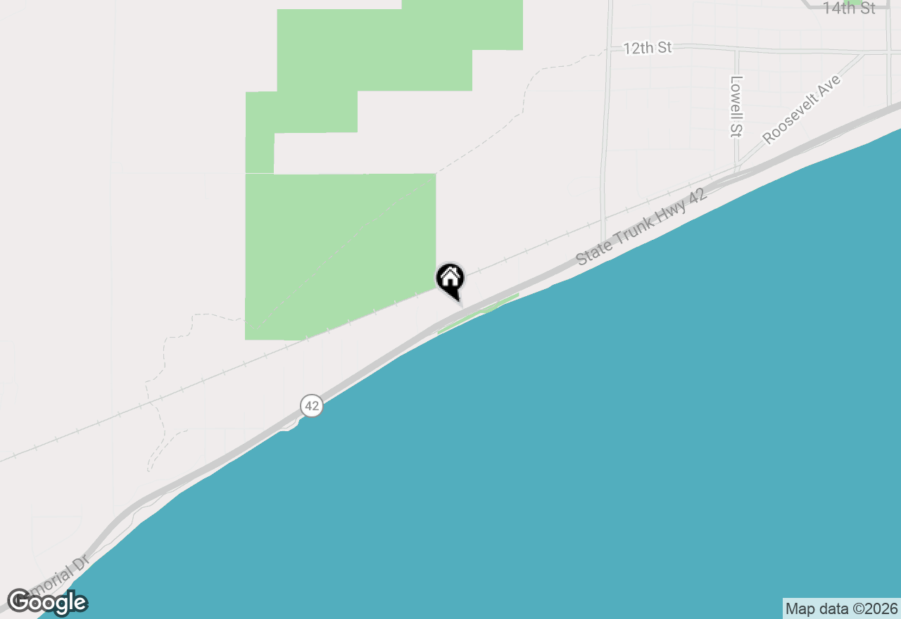 Map of 3240 Memorial Dr, Two Rivers, WI 54241