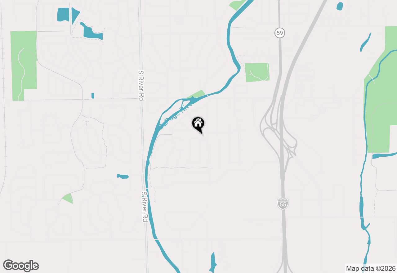 Map of 24454 Isabel Lane, Shorewood, IL 60404