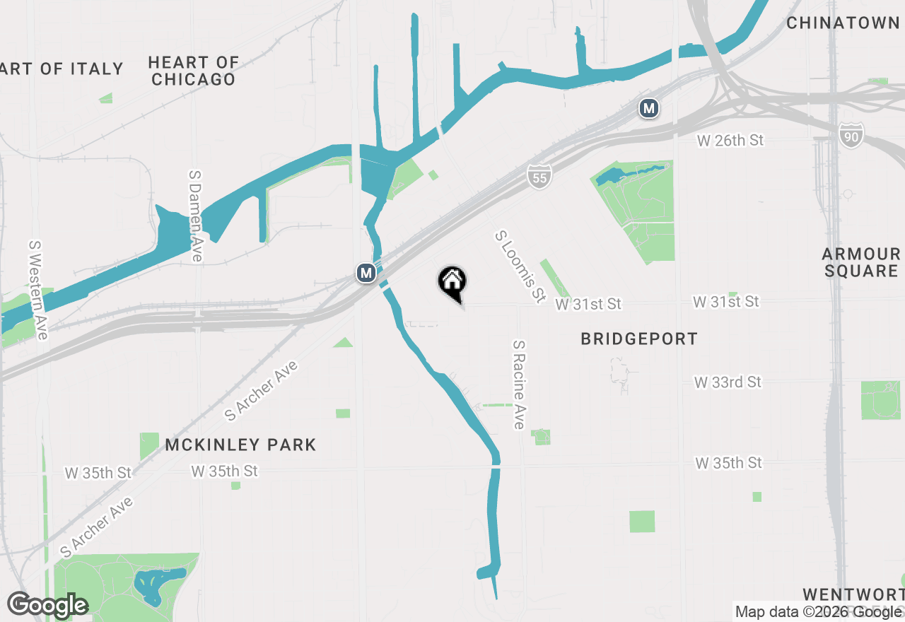 Map of 1339 W 31st Street, Chicago, IL 60608