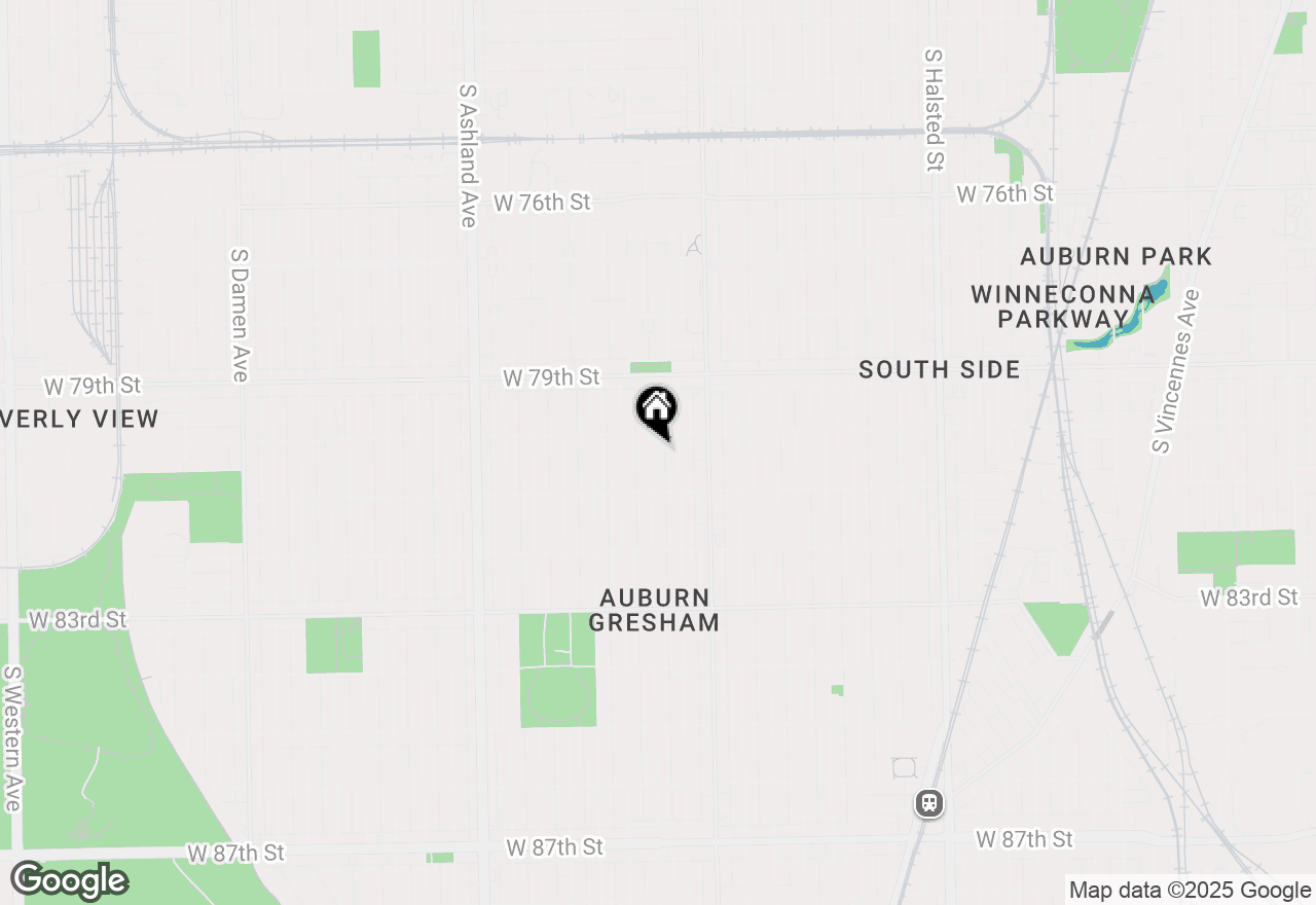 Map of 8019 S Throop Street, Chicago, IL 60620