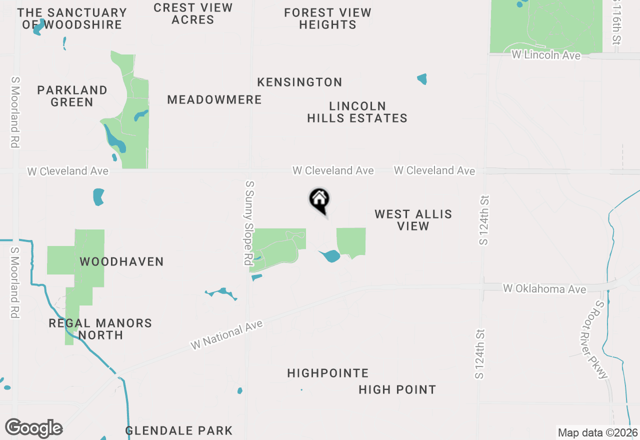 Map of 13501 W Dakota St, New Berlin, WI 53151